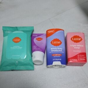 Lume Deodorant and Soap Set